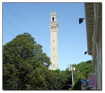 View of the Pilgrim Tower