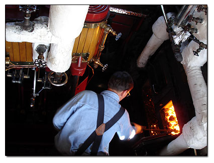 Inside the Mystic Steam Ferry