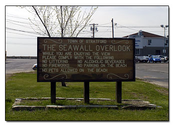 Stratford Seawall Overlook