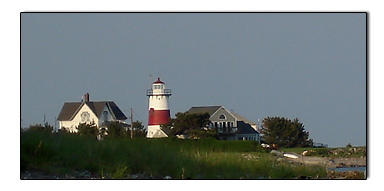 View of Stratford CT lighthouse